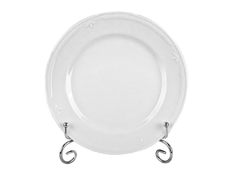 Тарелка плоская стеклянная Light House Jupiter 17 см Белый (39-059)