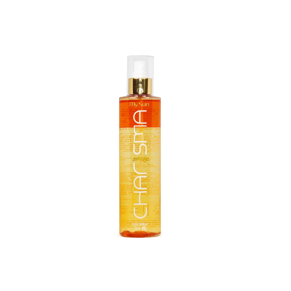 Спрей двофазний зволожуючий сонцезахисний My Sun Charisma Sun Spray SPF15 250 мл Спрей двофазний зволожуючий сонцезахисний My Sun Charisma Sun Spray SPF15 250 мл
