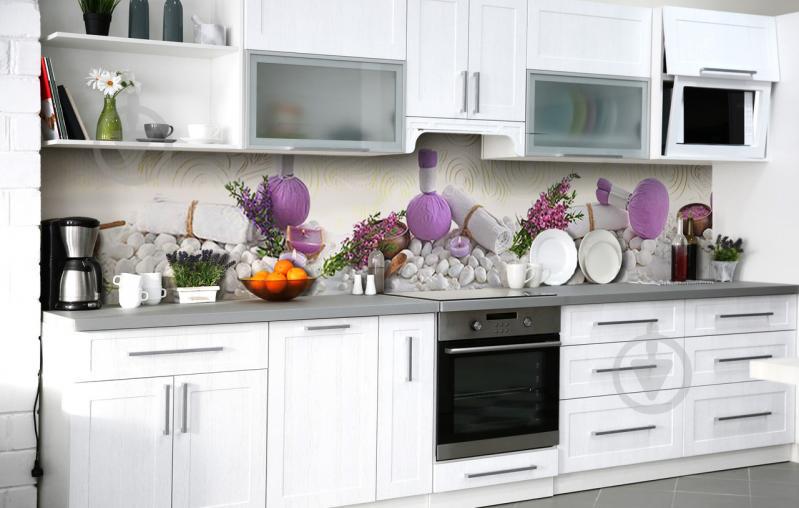 Скинали на кухню Zatarga «Массаж успокоения души» 650х2500 мм виниловая 3Д наклейка кухонный фартук Скинали на кухню Zatarga «Массаж успокоения души» 650х2500 мм виниловая 3Д наклейка кухонный фартук