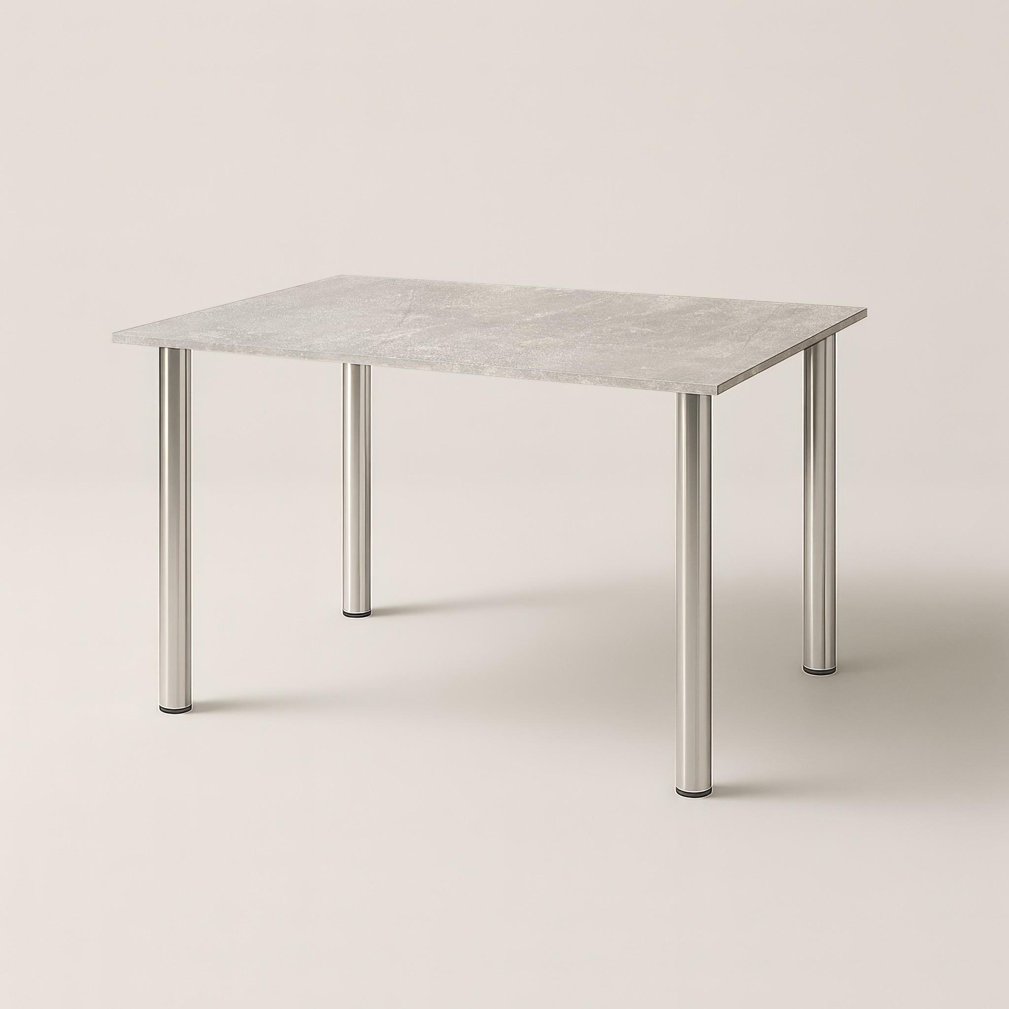 Обідній стіл Optima 1020х690х750 мм Бетон/Хром - фото 2