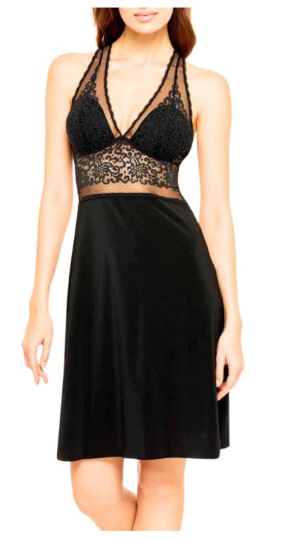 Ночная рубашка Marc & André А7-01РS103 S Черный