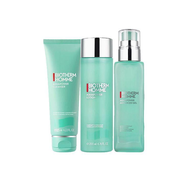 Набор мужской косметики по уходу Biotherm Homme Aquapower Power Of 3 из 3 средств