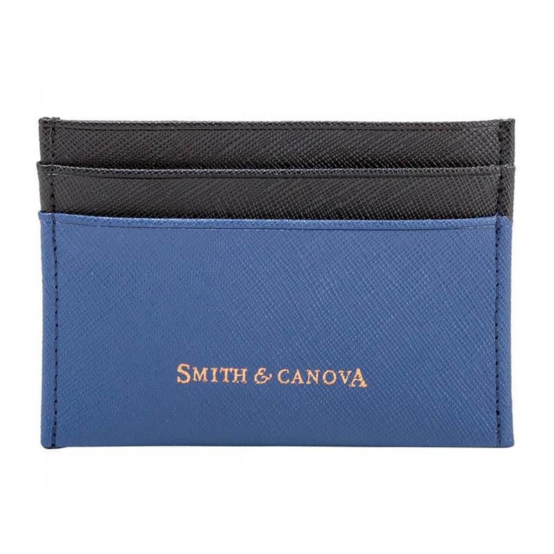 Картхолдер Smith & Canova 26827 Devere Navy/Black (26827 NAVY-BLK)