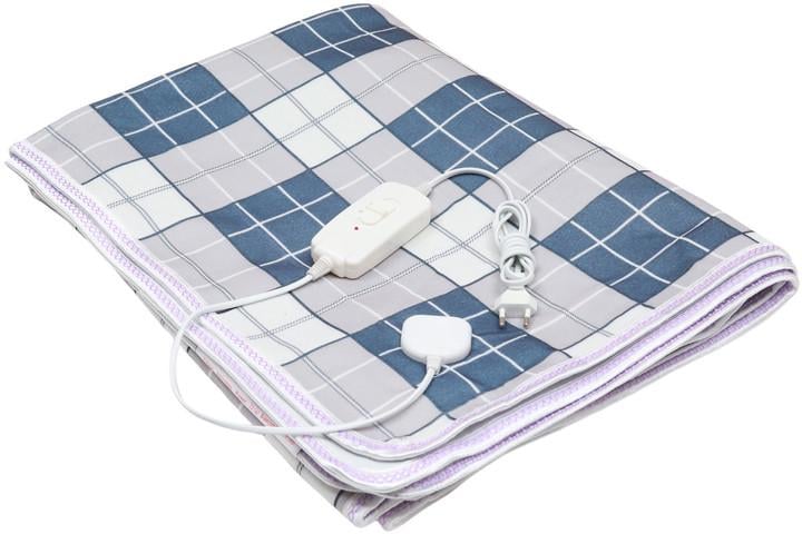 Электроодеяло Warm Home NS-IB6 2 температурных режима 160x120 см Grey/Blue (3_06395)