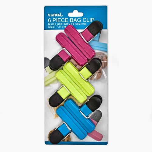 Зажим для пакетов Stenson R89224 6 шт.