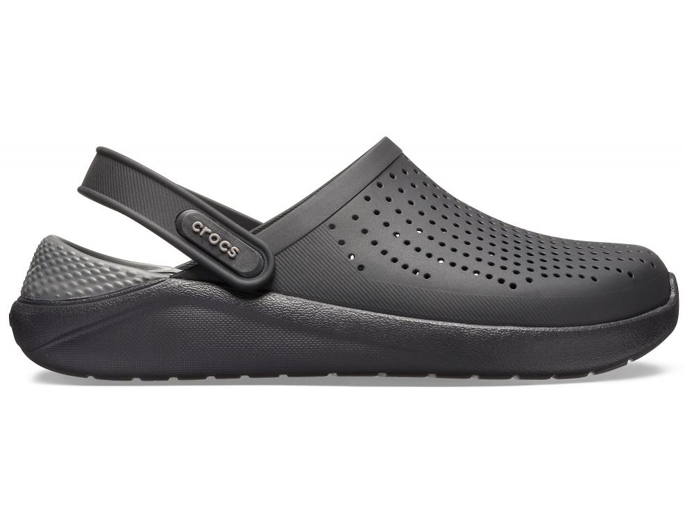 Сабо Crocs LiteRide Clog Mens CS - M11 р. 44 Black/Smoke Grey - фото 5