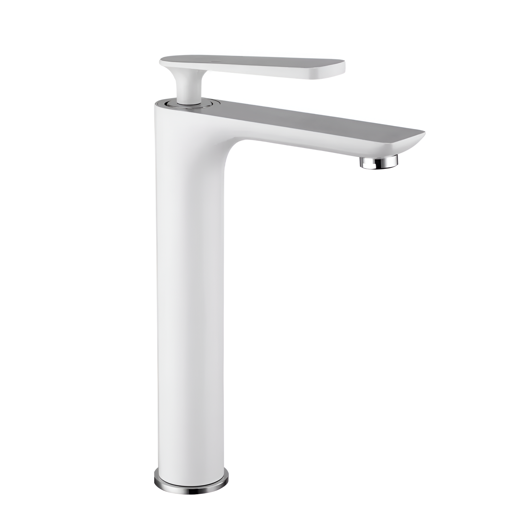 Смеситель для умывальника Frap F1052-56 высокий Белый/Хром (SQ-1037345)