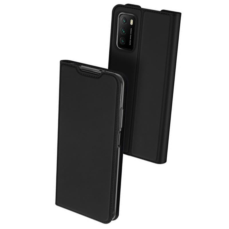 Чехол-книжка Dux Ducis с карманом для визиток для Xiaomi Poco M3/Redmi 9 Power/Redmi 9T Черный (160272) - фото 2