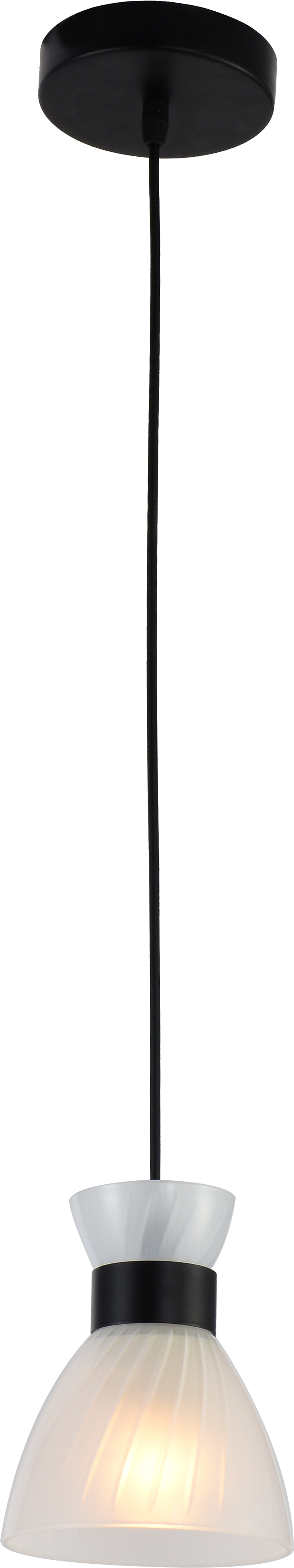 Светильник подвесной Valeso V XA1340D/1 на 1 плафон Black/Chrome (000036244)