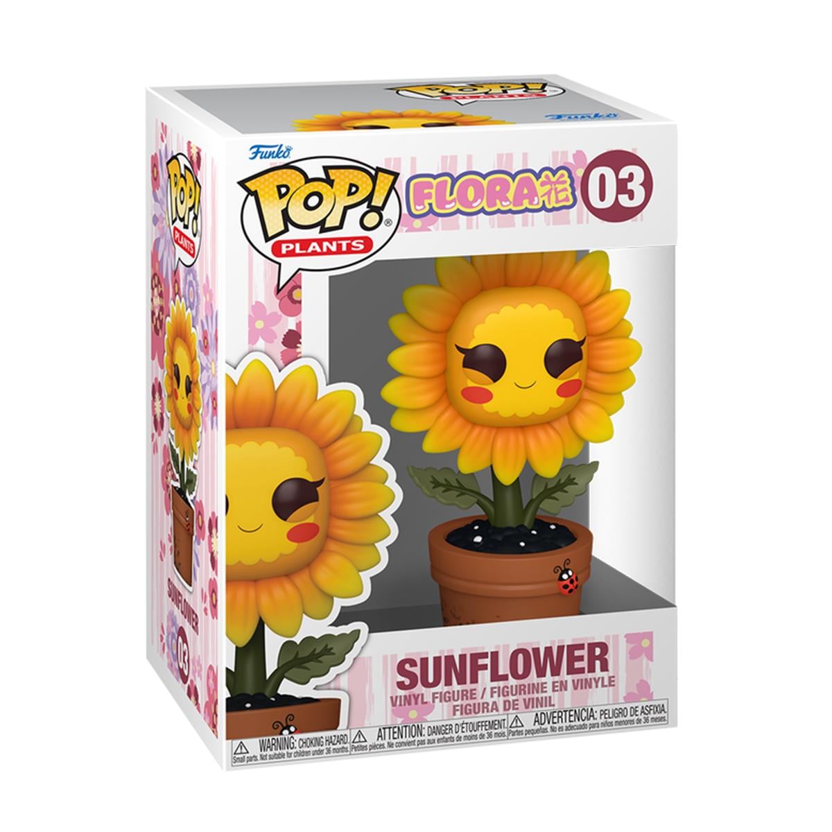 Детская игровая фигурка Funko POP Flora Подсолнечник 9,3 см (88383)