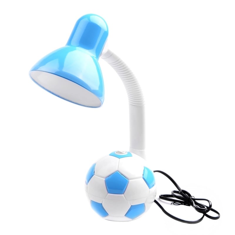 Настільна лампа Brille TP-015 E27 BL Футбол на гнучкій ніжці (25-040)