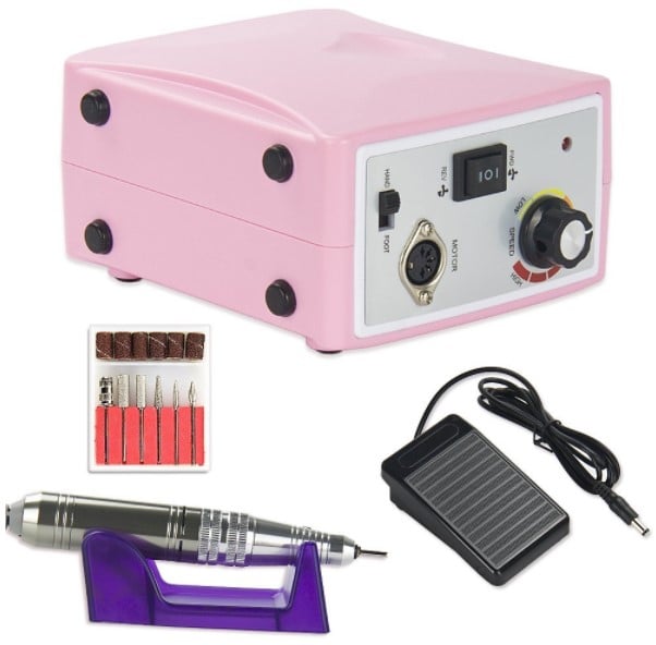 Фрезер для маникюра и педикюра Pink Set-ZS701 45000 оборотов SalonHome OPZS701
