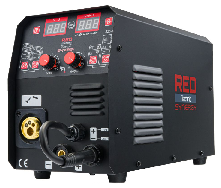 Сварочный полуавтомат Red Technic RTMSTF0086 6 кВА MIG-MAG FLUX/MMA/LIFT-TIG 1,6-5 мм
