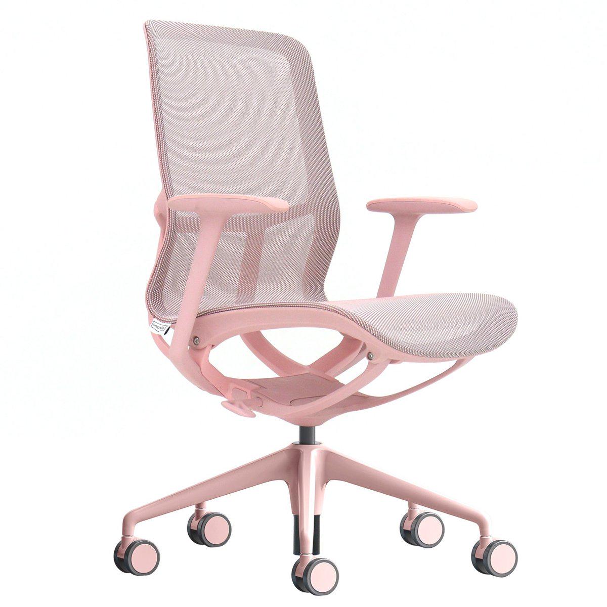 Кресло офисное Intarsio REGINA Розовый (29850407)