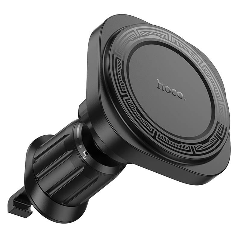 Автотримач Hoco H28 Rainbow ring magnetic Black (00000067564_1)