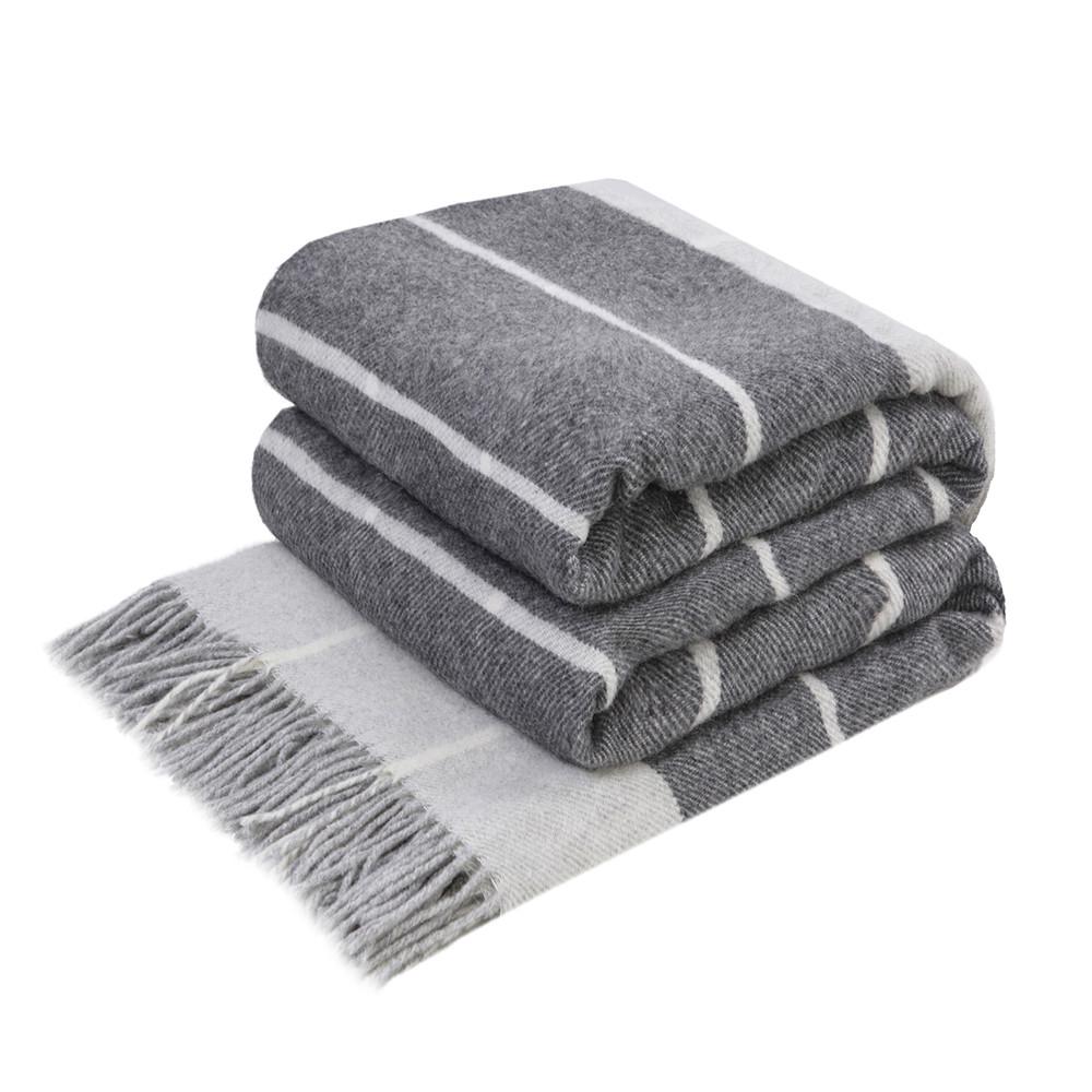 Плед хлопковый Love You Клетка 140x200 см (4138)