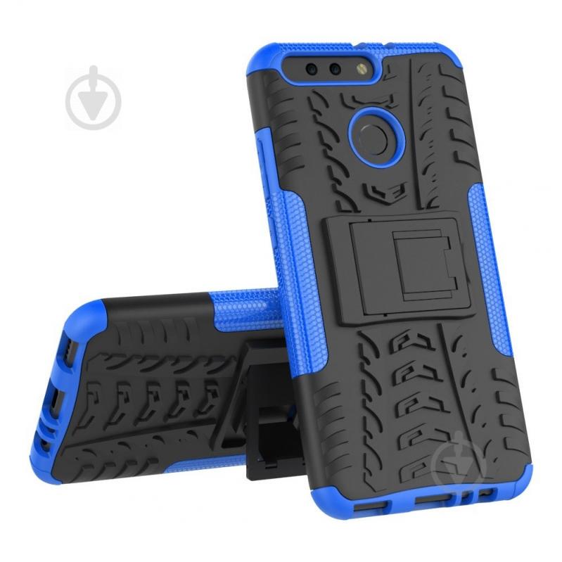 Чехол Armor Case для Honor V9 / 8 Pro Синий (hub_mGyE93742) - фото 1