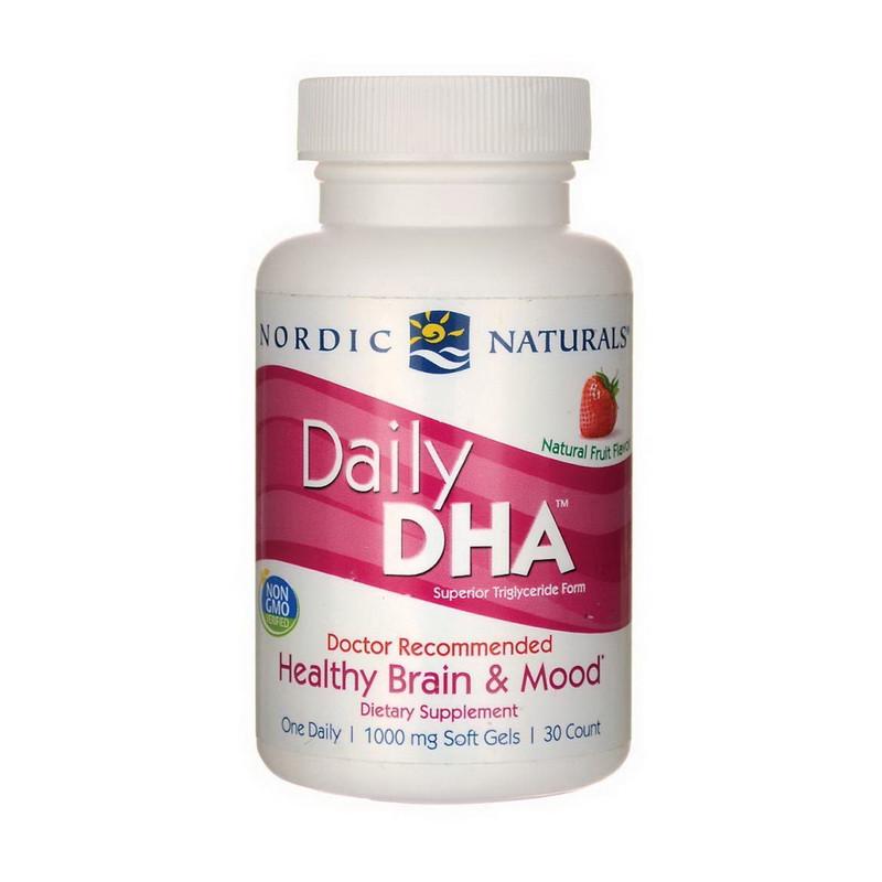 Рыбий жир Nordic Naturals Daily DHA 30 капс. Фруктовый (18994-01) Рыбий жир Nordic Naturals Daily DHA 30 капс. Фруктовый (18994-01)