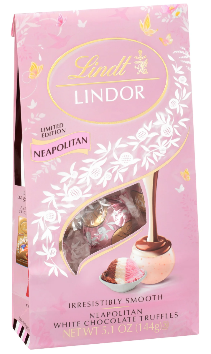 Конфеты шоколадные Lindt Lindor Easter Neapolitan White Chocolate Candy Truffles 144 г (2539595332)