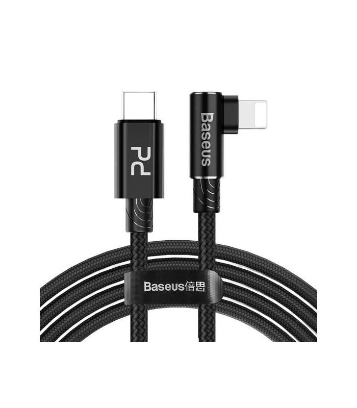 Кабель Baseus MVP Elbow Type-C to iP Cable PD 18W 1 м Black