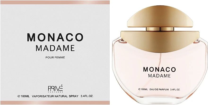 Вода парфюмированая женская Prive Parfums Monaco Madame 100 мл