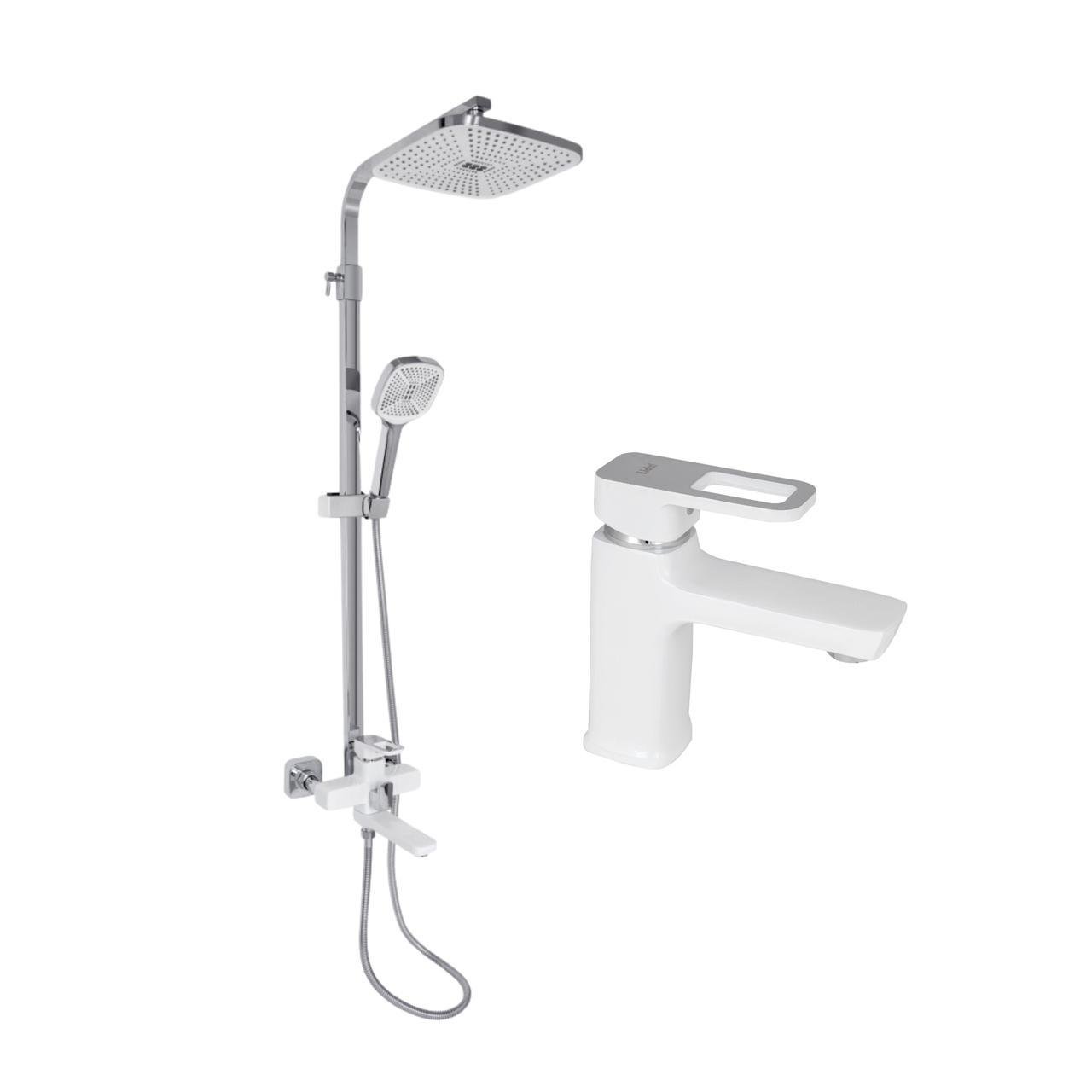 Набор смесителей Wawel 001/Wawel 1030 White (2553560720)