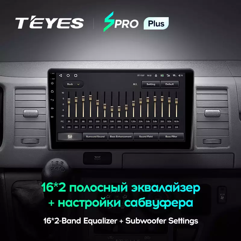 Автомагнітола штатна Teyes SPRO Plus для Toyota Hiace XH10 H200 5 Ⅴ 2004-2021 Android SPRO PLUS 6+128G Wi-Fi/4G (1652318458) - фото 4