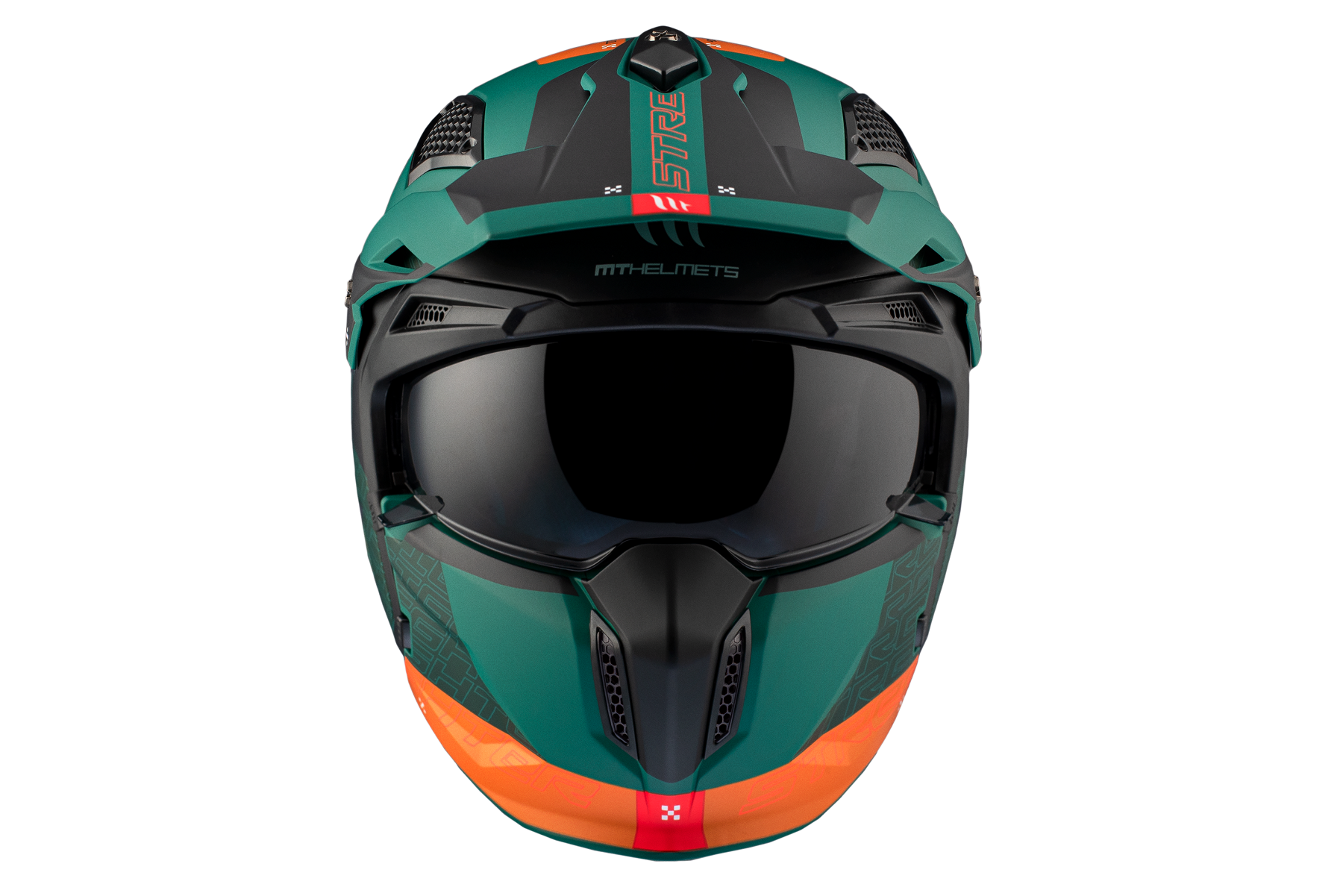 Мотошлем MT HELMETS Streetfighter SV S Totem C6 ECE2206 XL Matt Green (26608) - фото 3