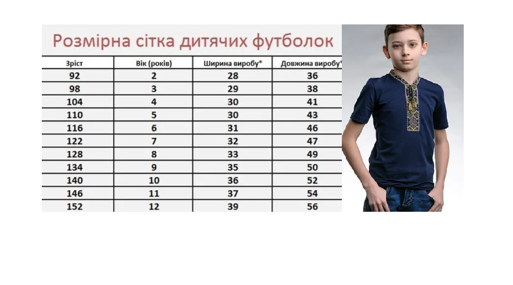 Футболка-вышиванка детская на мальчика трикотажная 116 см Белый (д-45-116) - фото 3 Футболка-вышиванка детская на мальчика трикотажная 116 см Белый (д-45-116) - фото 3