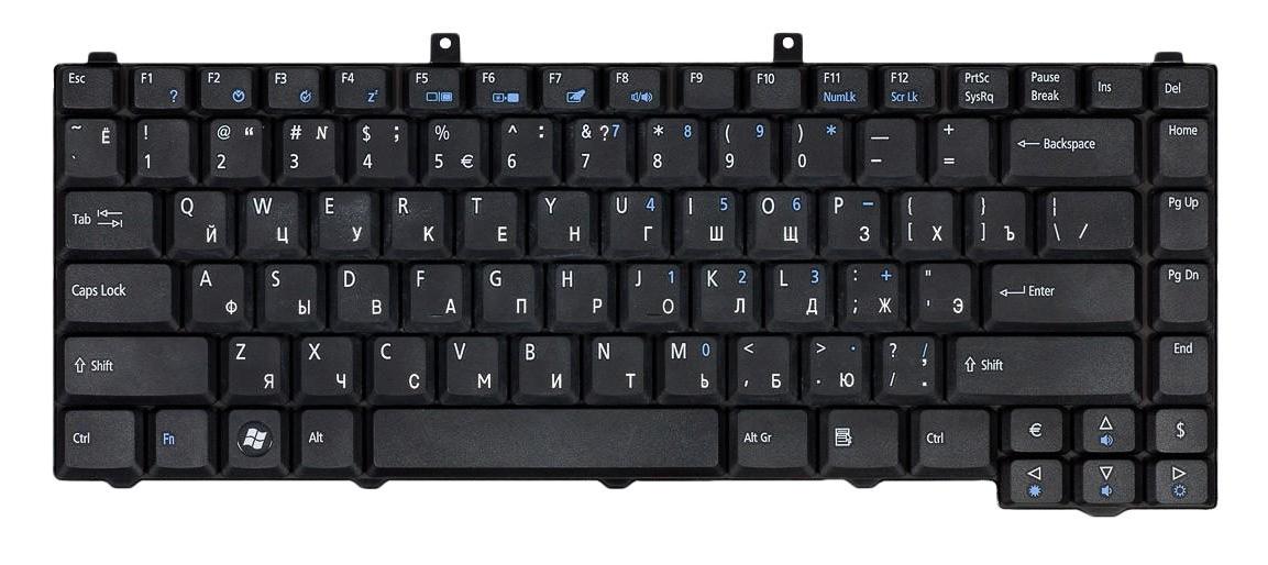 Клавиатура для ноутбука Acer Aspire 3100 Black