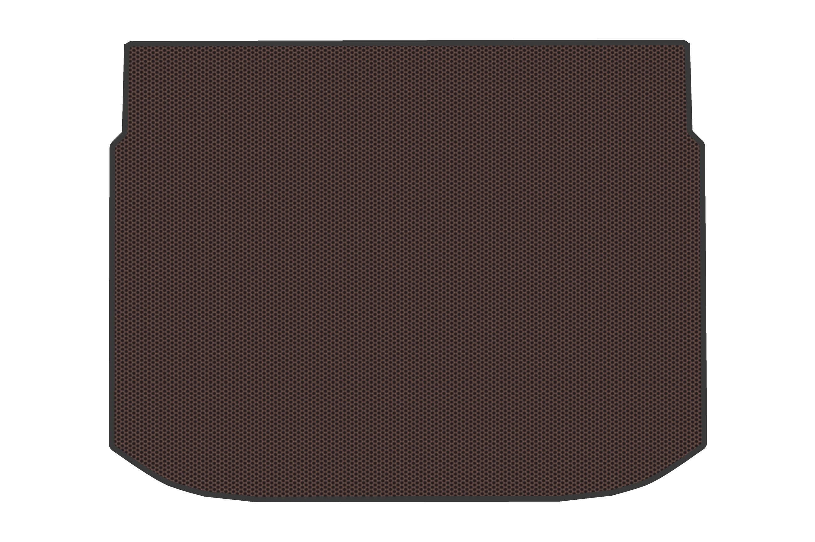 Коврик в багажник резиновый Digital Designs V1 для Nissan Qashqai 2021 г. электро Коричневый (186633)