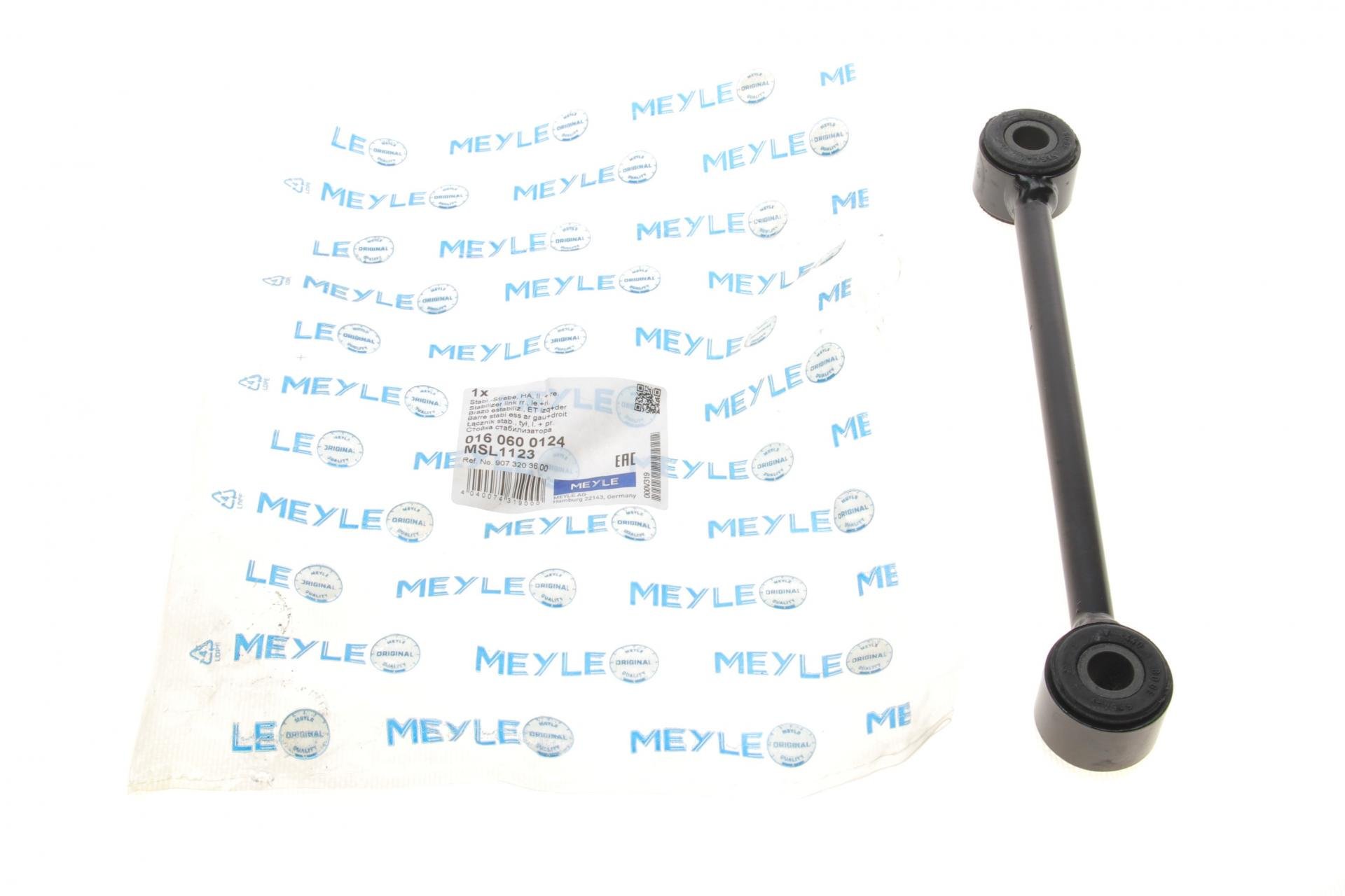 Тяга стабилизатора заднего Mercedes Sprinter 907-910 18- - 016 060 0124 MEYLE