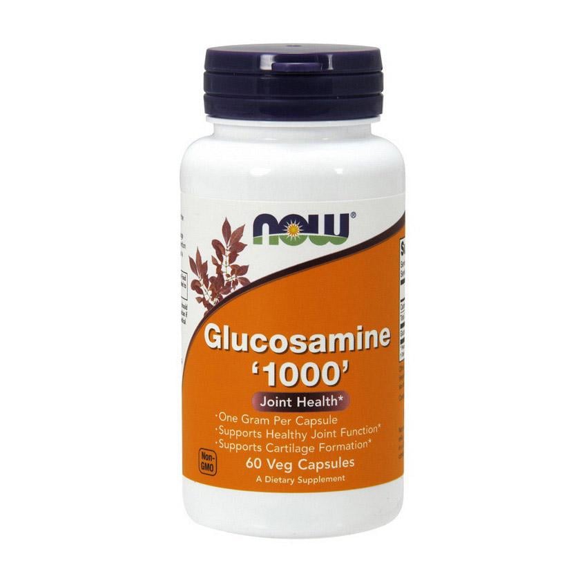 Глюкозамін гідрохлорид NOW Glucosamine 1000 60 капс.