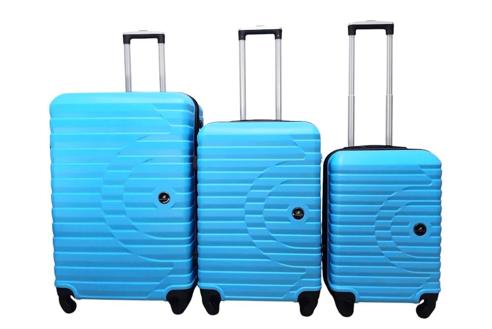 Комплект чемоданов Madisson Snowball 43303 Голубой (31218660)