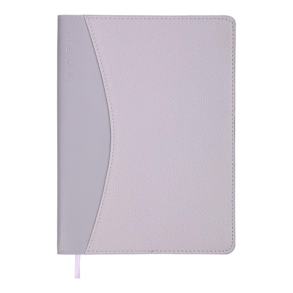 Дневник датированный 2026 Buromax Aurora A5 336 стр. Сиреневый (BM.21115-26)