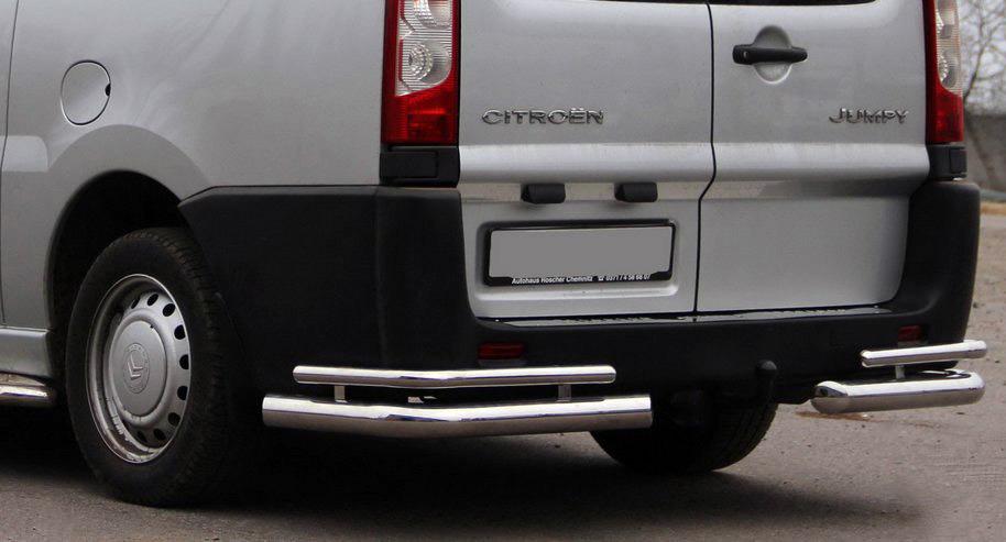 Задние углы AK003-Double CAN для Fiat Scudo 2007-2015 гг. нержавеющая сталь Хром