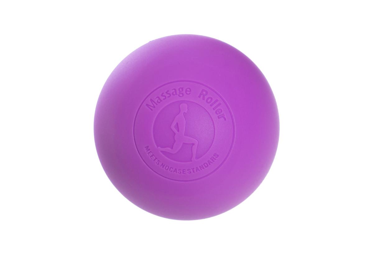 Масажний м'ячик EasyFit каучук 6,5 см Фіолетовий (EF-2076-V) - фото 2