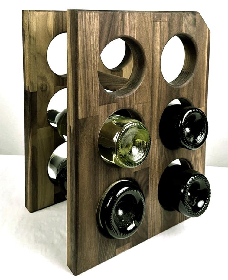 Полка для вина настольная Эндрюс Сепия (Впс-009408)