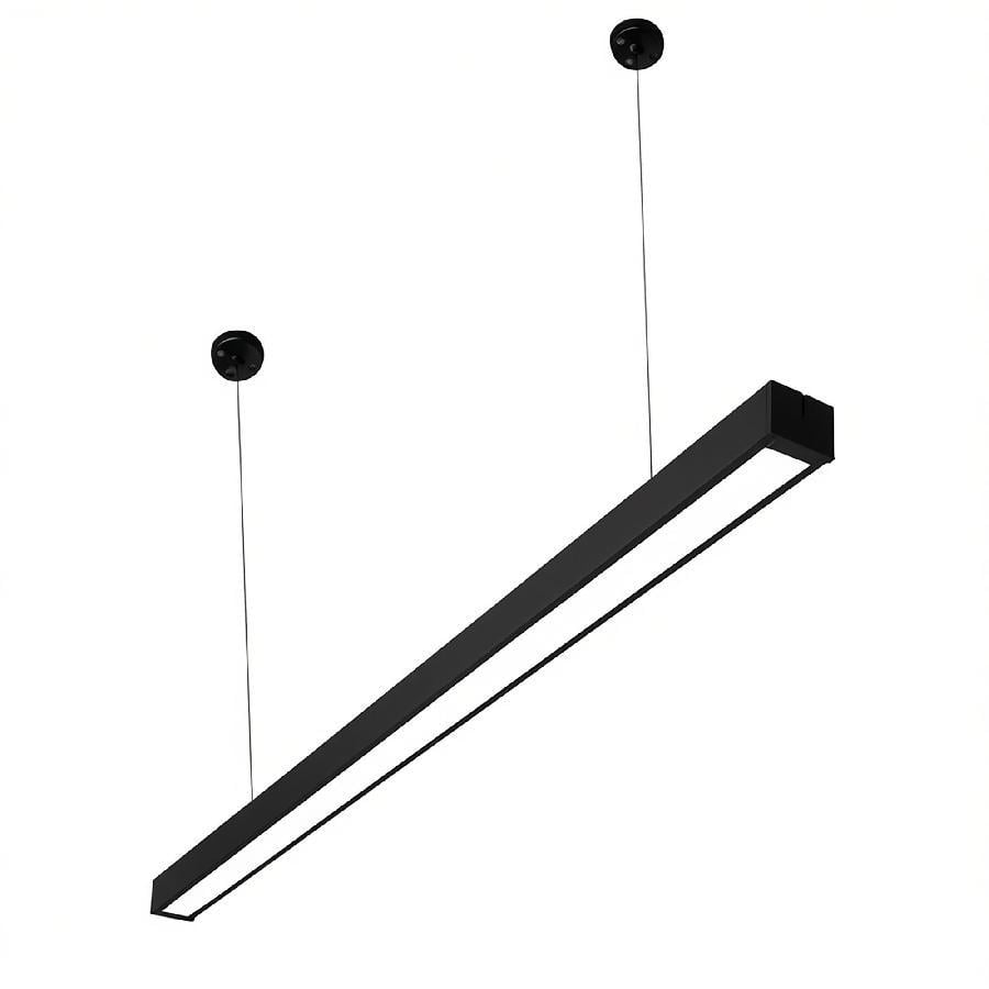 Подвесной светильник LED Євросвітло Sign EVO на тросах 72 Вт 6400К Черный (59910)