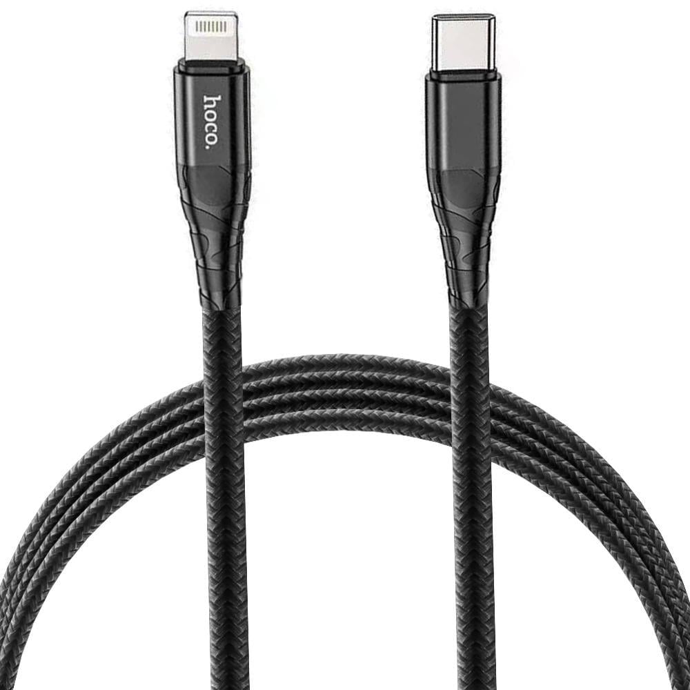 Кабель синхронізації даних Hoco DU02 Max Type-C to Lightning 1 м (25103)