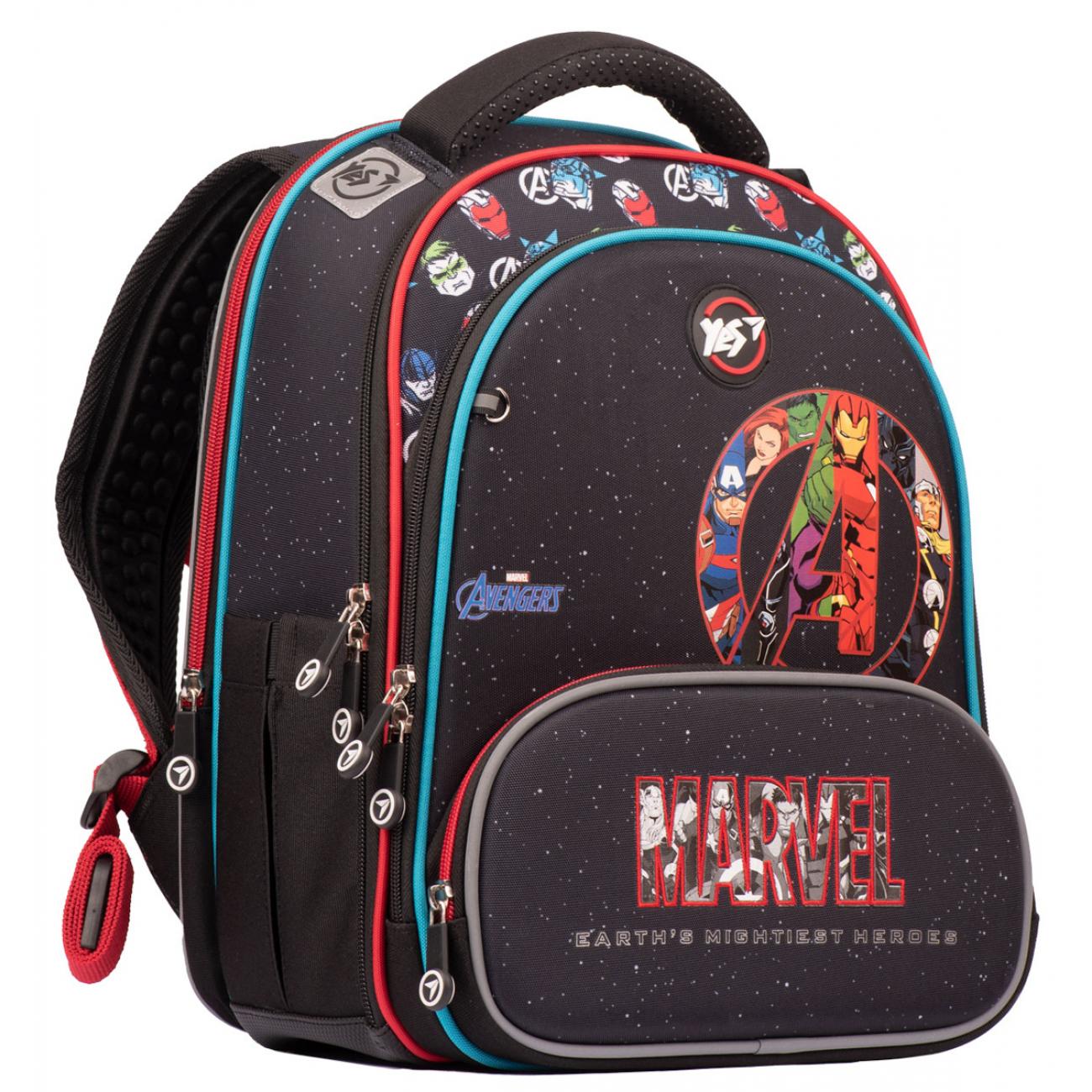 Рюкзак ортопедический YES S-30 Juno Ultra Premium Marvel Avengers (553195)
