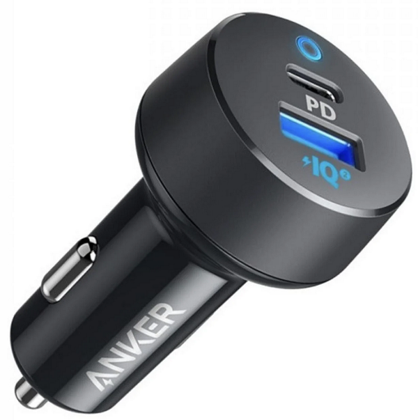 Зарядний пристрій Anker 323 Car Charger 52,5W Black