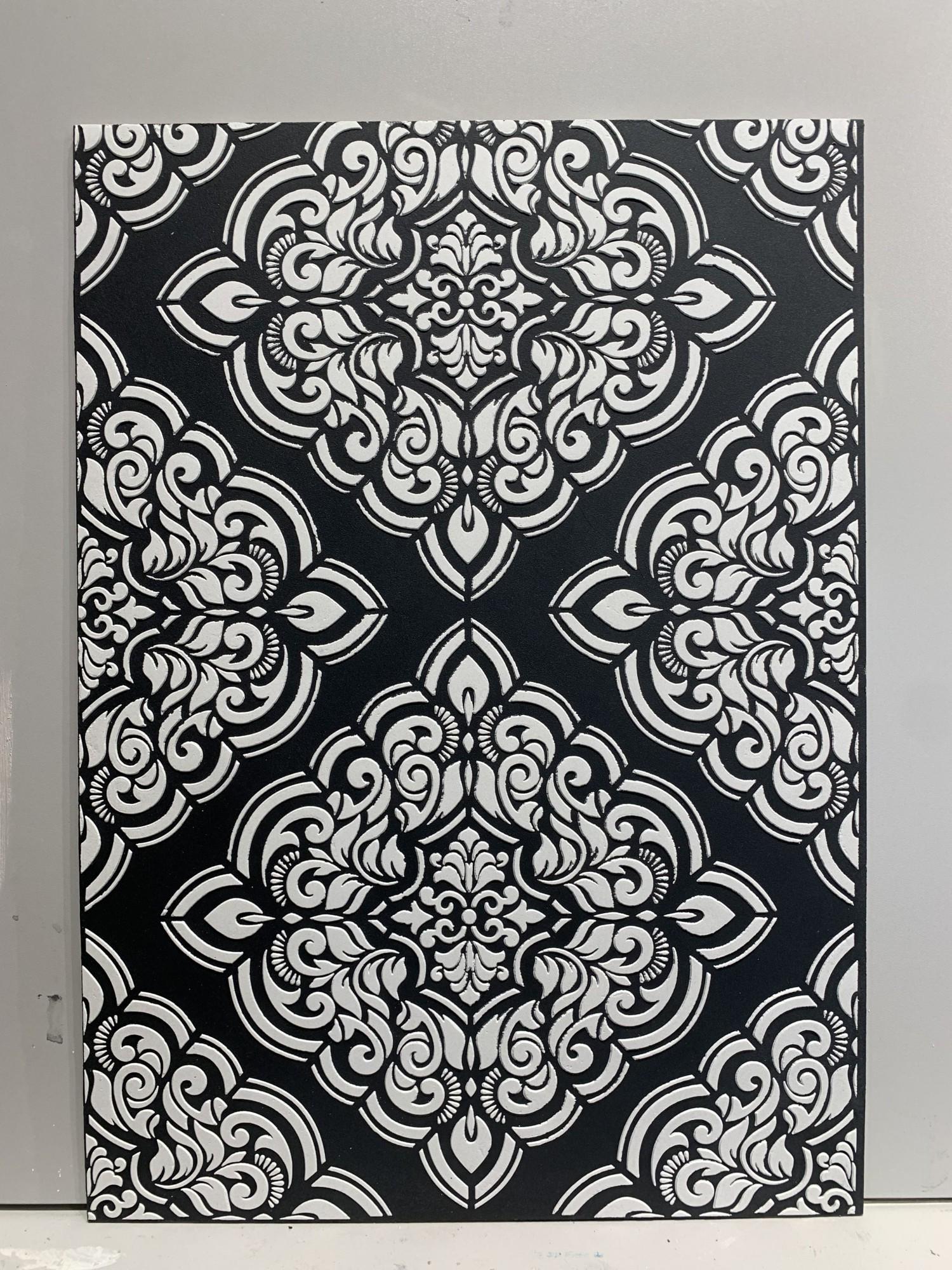 Трафарет многоразовый DFA Дамаск 35 для штукатурки и краски (D00035) - фото 3