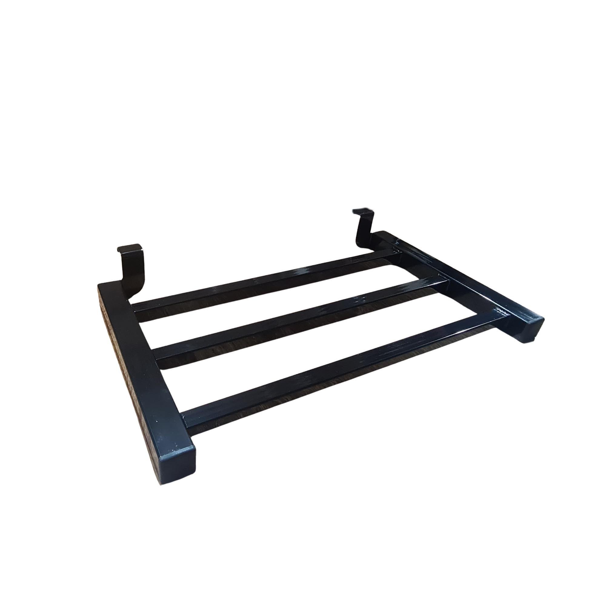 Полочка для полотенцесушителя Carino LORENZO Черный глянец (28766337)