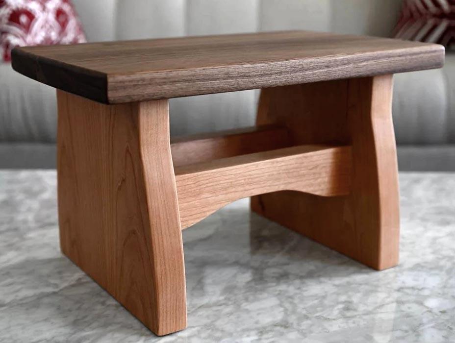 Стульчик из дерева Ромен Сиена/Капучино (ТАБ-00440509)