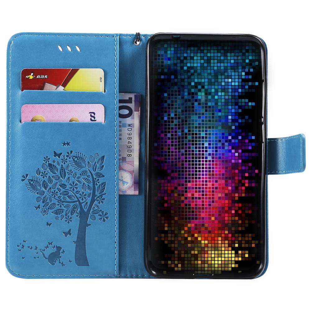 Чехол для Xiaomi Redmi Note 7 (рисунок кот и дерево) Light Blue (09345-0B) - фото 4 Чехол для Xiaomi Redmi Note 7 (рисунок кот и дерево) Light Blue (09345-0B) - фото 4