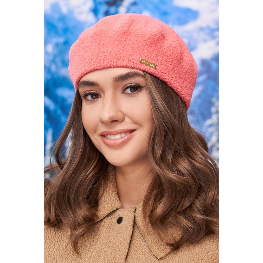 Берет женский мягкий Оджен Braxton 4978 one size Кораловый