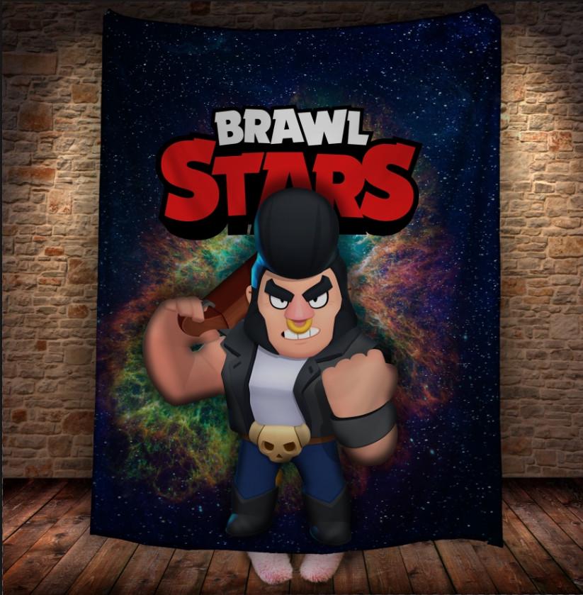 Плед із 3D принтом Булл Бравл 150х200 см (epi_0707)