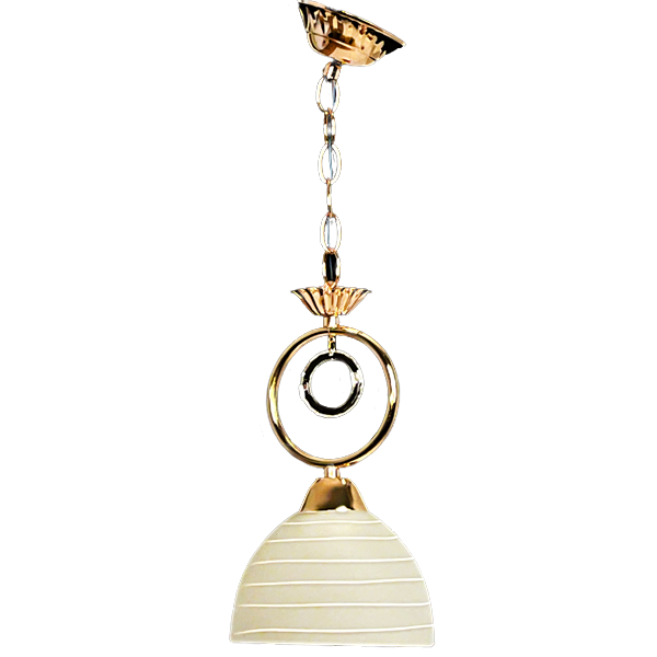 Люстра підвісна Свет 67459/1 FG Золотий