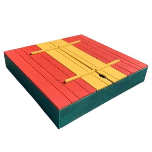 Песочница-трансформер детская со скамейками 1,45x1,45м (33003739) Песочница-трансформер детская со скамейками 1,45x1,45м (33003739)